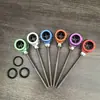 Cabezal de puntería recurvo ACCMOS, punta de puntería para arco recurvo, competición de arco y flecha con punta de puntería de fibra óptica, accesorios para arco y flecha