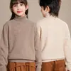 Suéter de Punto de Terciopelo Andy Transfronterizo Cuello Solapa Otoño/Invierno Pulóver Estilo Nuevo para Hombres y Mujeres, Tallas Mediana y Grande, Color Sólido Manga Larga Capa Base