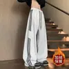 Nuevos Pantalones Deportivos Rayados de Estilo Americano de Moda Transfronterizos para Estudiantes y Adolescentes, Pantalones de Chándal de Diseñador, Pantalones Rectos Versátiles de Calle