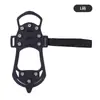 456710 crampons com dentes em estoque, direto do fabricante, capas de sapato de silicone antiderrapantes para uso externo para neve, escalada em rocha e montanhismo