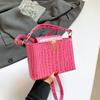 Bolso Cubo con Patrón de Cocodrilo Bolso Cruzado Bolso para Mujeres de Mediana Edad Bolso Grande Bolso de Mano Simple de Moda 2025 Nuevo Bolso Versátil para Mujer