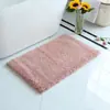Nuevo Estilo Alfombra Absorbente para Piso de Baño Felpa Engrosada Color Sólido Felpudo Entrada de Puerta Dormitorio Entrada Cocina Hogar Alfombrilla Antideslizante
