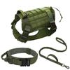 Correa Grande para Perro, Collar Táctico para Perro, Collar de Entrenamiento para Exteriores para Pastor Alemán, Juego de Tres Piezas para Perros Grandes