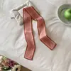 Primavera y Verano nuevo ins largo bufanda pequeña mujer todo partido Corea del Sur bufanda pequeña cinta para el pelo asa corbata bolsa cinta cinta