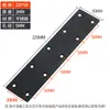 Soporte de Ángulo Extendido de Acero Inoxidable, Soporte de Ángulo de Tira Larga, Pie Recto en Forma de L de 90 Grados, Soporte de Perfil de Ángulo de Tres Lados, Escuadra de Esquina, Conector para Muebles