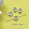 Colección Plata Antigua Vintage Rosa Cruz Amor Colgante diy Joyería Aretes Mano Collar Accesorios
