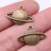 22x 15mm 1.6g multicolor accesorios DIY material para colgante Sol Luna Estrella Planeta Saturno sistema solar colgante