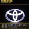 Marca de Coche Luminosa Aplicable para Acoso Rand Kuluze Luz de Agua Marca de Coche Prado Toyota Marca de Rejilla Media de Flujo Dinámico