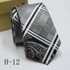 Lugar venta al por mayor corbata de seda de poliéster para hombre formal de negocios novio ventas tienda 4S corbata de traje de flecha 6cm