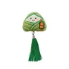 Festival del Bote del Dragón de Dibujos Animados Zongzi Bolsa de la Suerte Colgante de Muñeca Estilo Chino Original Adorno de Regalo Festivo Colgante para Bolsa de Bendición para Examen de Ingreso a la Escuela Secundaria y la Universidad