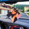 Filme de Fragrância para Carro Capa de Álbum Jay Chou Pingente de Disco Fragrância Leve Filme de Fragrância para Carro Saída de Ar Remoção de Fumaça Decoração