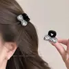 Pinza de pelo pequeña con garra para temperamento de princesa, pinza de pelo lateral estilo coreano exquisita, sensación de alta gama, nuevo pinza de pelo para media coleta 2026