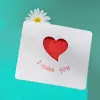 Tarjeta de felicitación creativa Día del Niño Acción de Gracias festival de negocios floristería actividad tarjeta de mensaje de bendición Tarjeta pequeña de agradecimiento personalización