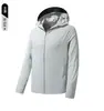 Roupa Original de Proteção Solar com Fio Feminina Leve Respirável Proteção UV Roupas para a Pele Exterior com Capuz Sensação de Gelo Respirável Roupa de Proteção Solar Masculina