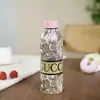 Taza térmica para hombres y mujeres, elegante, para deportes y uso al aire libre, taza de agua fría portátil de acero inoxidable, juego en caja de regalo con estampado