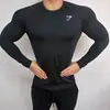 Gimnasio Estilo Americano Verano Nuevo Camiseta Ajustada para Hombre Pantalón Jogger Deportivo Fitness Running Entrenamiento Camiseta de Manga Corta de Secado Rápido