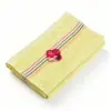Toalla de Algodón 100% con Patrón de Cinta 100g al por Mayor en Stock para Lavar la Cara, Uso en Casa, Absorbente, Suave, de Secado Rápido, Toalla de Baño para Adultos, Regalo Promocional
