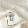 Pinza para el pelo de tela a cuadros con lazo para niños, accesorio para el pelo de niñas, pinza para el pelo de bebé que no daña el pelo, superventas transfronterizo
