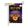 Feliz Halloween Festa do Festival Fantasma de Halloween Decoração Bandeira de Jardim Feriado Exterior Vento Bandeira de Jardim de Halloween