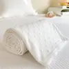 2026 Novo Modelo Jacquard Tricotado 100% Algodão de Alta Qualidade, Cobertor Multifuncional, Colcha de Verão em Forma de Coração, Colcha Fina de Verão, Colcha de Ar Condicionado