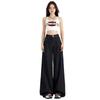 Vaqueros holgados de pierna ancha estilo americano azul oscuro para mujer, pantalones rectos casuales y holgados de verano 2025.