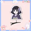 Cazador de Demonios Nezuko Kamado Tanjiro Pasador de Primavera 3D Accesorio para el Cabello Tocado Mercancía de Celebridad Materiales Personalizados