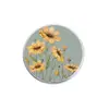 Colección de Insignias Artísticas Estilo Óleo, Broches Paisaje Floral Cielo Estrellado, Decoraciones Artísticas de Nicho para Ropa y Bolsos al por Mayor
