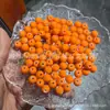 Acrílico Nueva Serie de Colores Macarrón Cuentas Redondas Lacadas Serie Dopamina Hecho a Mano DIY Colgante para Cadena de Teléfono Materiales para Cuentas