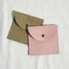 Saco de microfibra saco de joias curvo snaps envelope joias saco colar presente joias bolsa de flanela