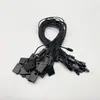 Fios de Etiqueta de Roupas Universais de Alta Qualidade para Roupas de Homem, Mulher e Criança, Fios para Etiqueta e Cordões para Etiqueta, Presilhas Quadradas para Etiqueta em Estoque