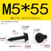 Parafusos Autoatarraxantes Sextavados Externos com Flange Dentada Zinco Preto Aço Inoxidável 304 M3~M8 Parafusos Autoatarraxantes Padrão Guangdong Gbwa