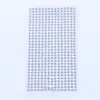 162 adesivos de diamante coloridos em formato de gota a laser para decoração DIY de unhas de meninas, patch de mini joia acrílica
