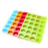 Molde para Pastel de 24 Hoyos con Múltiples Rejillas Redondo de Silicona Molde para Cupcakes Molde para Gelatina Galletas Bandeja para Hornear Molde para Hornear Pastel
