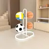 [Fabricante] Nuevo estante de baloncesto de 5 niveles estante de baloncesto de 4 niveles estante de almacenamiento de pelotas estante de baloncesto marco de pelotas