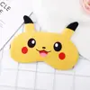 Máscara de ojos para dormir de peluche con dibujos animados, compresa caliente para dormir, compresa de hielo, bolsa de hielo, máscara de ojos para niños, logotipo al por mayor