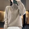 Nuevo Suéter Pulóver Retro Chinoiserie con Hebilla para Mujer 2023 Estilo Otoño e Invierno Moda de Fondo Alto Top Tejido de Fondo