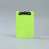 Tablero para archivos de oficina A4/A5, clip grueso, base transparente, portabolígrafos, plástico, tablero para exámenes de estudiante, carpeta