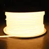 Tira de luz LED súper brillante 220v impermeable para exteriores autoadhesiva luz lineal para ambiente de sala de estar proyecto de techo tira de luz flexible COB