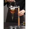 Sakeware Cubo de Hielo Restaurante Batidor de Vino Olla de Vino Gota Dividida Olla para Vino Frío Vino Caliente Olla Japonesa para Vino Caliente Revestimiento Interior