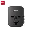 LU5002 Adaptador Deli Enchufe Poroso Adaptador de Reino Unido a País Adaptador de Viaje Multipaís