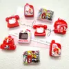 Acessórios de Resina Série Loja de Conveniência Gato Capa de Celular DIY Copo Térmico Caixa de Armazenamento de Cola Creme Acessórios de Cabelo
