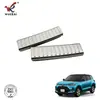 Adecuado para 20 Modelos Modificados Toyota Raize con Tiras Decorativas Protectoras Antirrayaduras de Acero Inoxidable Integradas