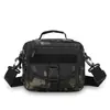 Bolsa Táctica Exterior Camuflajeada de Hombro Único Cruzada Multifuncional para Deportes al Aire Libre Bolsa de Correa de Hombro Mochila de Montañismo Senderismo Deportiva