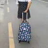 Bolsa de carrito universal de gran capacidad, lona impermeable, bolsa de viaje para distancias largas y cortas, bolsa de carrito para equipaje de mano de 20 pulgadas, unisex