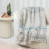 Manta Jacquard de Punto Acrílico Modelo Nuevo 2026, Engrosada para Otoño e Invierno, Manta Cálida para Cubrir, Manta para Sofá, Manta para Siesta, Venta al por Mayor desde Fabricante