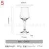 Em estoque atacado taça de vidro espessa taça de vinho para banquete taça de vinho para restaurante taça de vinho taça para degustação de vinhos taça de champanhe espumante