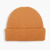 [Personalizado] Venta Directa de Fábrica Gorro de Lana Tejido Multicolor con Logo Bordado Cálido para Exteriores Antibacteriano con Puño Gorro para el Frío