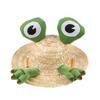 Chapéu de Palha para Animal de Estimação Cruzado Chapéu Moinho Chapéu de Sol para Cachorro Festa de Carnaval Halloween Chapéu para Animal de Estimação