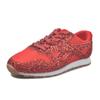 Zapatos de Mujer de Talla Grande para Comercio Exterior Zapatos Deportivos Casuales para Mujer 2025 Otoño Nuevos Tacones de Plataforma con Lentejuelas Zapatos Transpirables con Pedrería para Mujer