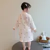 Pijama para Niña Primavera y Otoño Manga Larga Algodón Ropa de Casa Linda para Niños Dibujos Animados 2026 Nuevo Juego de Gasa de Algodón para Bebé